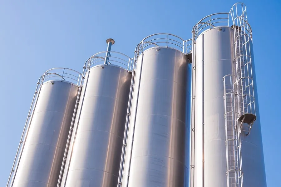 Mild Steel Grain Storage Tank