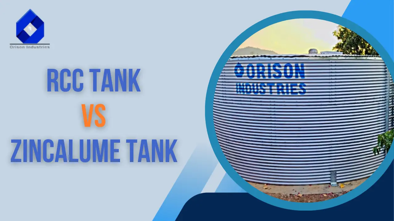 You are currently viewing RCC Tank vs Zincalume Tank – Which is the Right Choice for Industrial Water Storage?