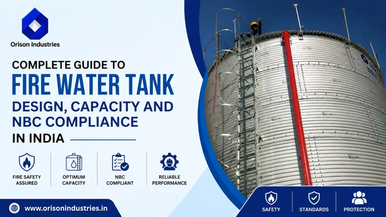You are currently viewing Complete Guide to Fire Water Tank Design, Capacity and NBC Compliance in India